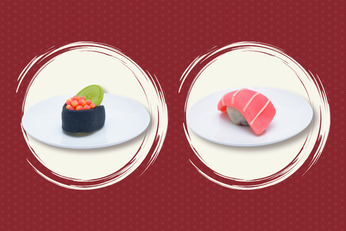 Ennyのみんなで和菓子すし職人！さわってつくってたべるお寿司を贈る