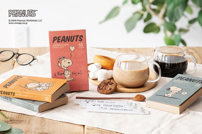 INIC MARKETのスヌーピーコーヒー 10本入り【ポスト投函】を贈る