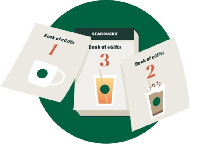 スターバックスのBook of eGifts（500円）を贈る | カジュアルギフトの