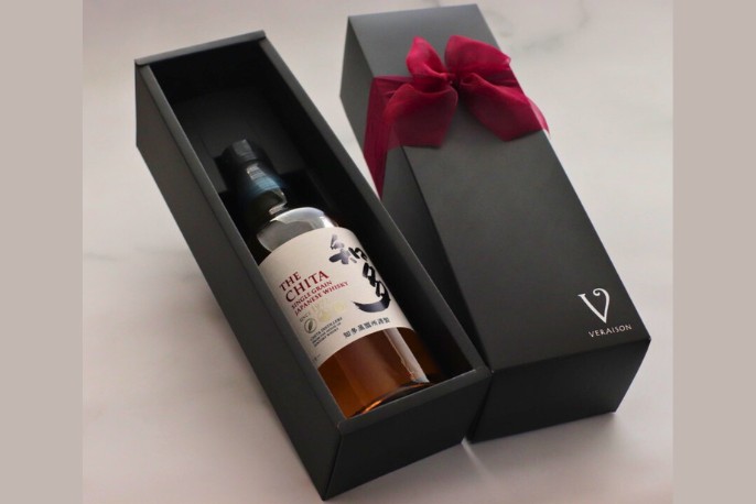 VERAISONのウイスキー ギフト 知多 700ml 1本 リボン 化粧箱を贈る