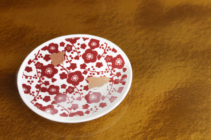 丸モ高木陶器の朱金豆皿 5枚揃を贈る | カジュアルギフトのgiftee