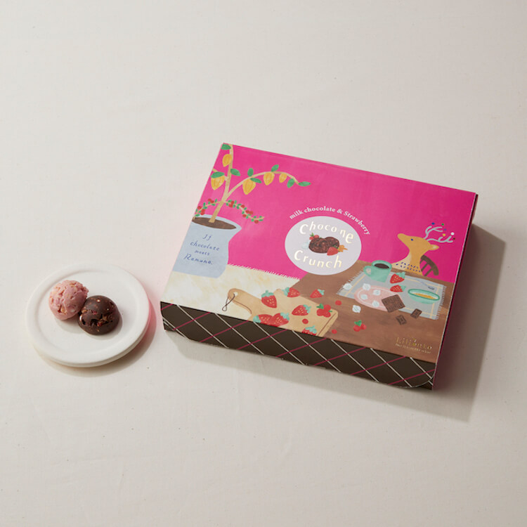 Lilionteのラムネショコラ×サクサクフレーク＆フルーツ【ショコネク