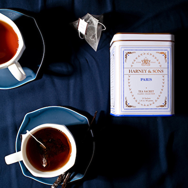 Harney & Sons アールグレイスプリーム 20サシェ入り缶　2缶 HARNEY ＆ SONS】 アールグレイ・シュプリーム 40g(2gx20サシェ