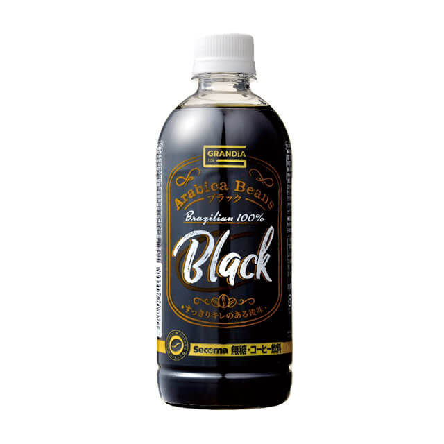 グランディア ブラック ペット 500ml セイコーマートを贈る カジュアルギフトのgiftee ギフティ