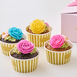 フラワーピクニックカフェのお花のぼうろ/2缶セット【コスモス】を贈る