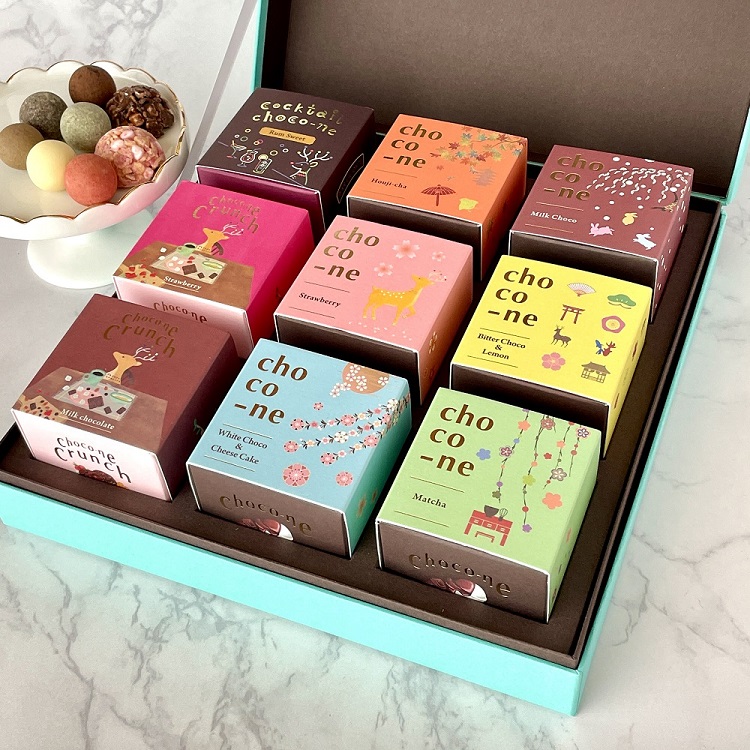 Lilionteのラムネ×チョコ「ショコネ」BIGリボンギフトを贈る