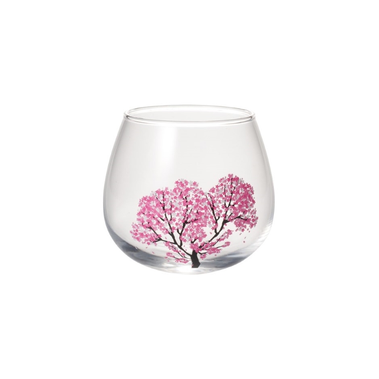 丸モ高木陶器の冷感桜 ゆらゆらグラスを贈る | カジュアルギフト