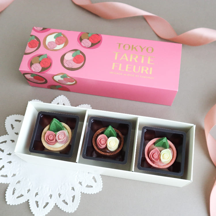 karendoのTOKYO タルト・フルーリ＜3個入＞を贈る | カジュアルギフト
