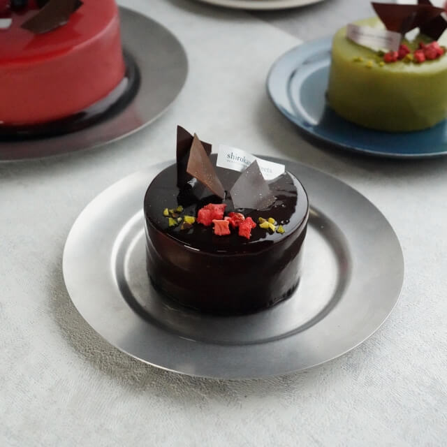 shirokane sweets TOKYOの2人用ペアホールケーキ 白金ミロワール