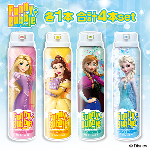 アップ・スウェルのFunny Bubble ディズニープリンセス＆アナと雪の