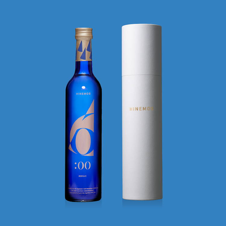 HINEMOSのドライスパークリング日本酒 ROKUJI(PM6:00)を贈る