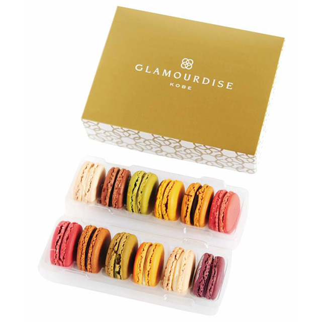 ☆マカロンページ☆ ハット・トリックのGLAMOURDISE ベーシックマカロン （冷凍） 12個入り