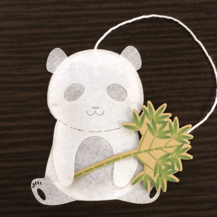 Ocean-teabagの陸のティーバッグ パンダ(ジャスミン茶)【ポスト投函