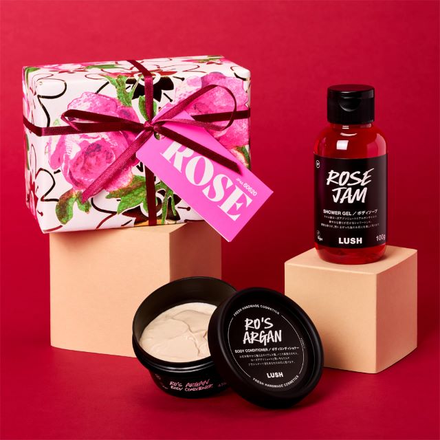LUSHのローズ ギフトを贈る | カジュアルギフトのgiftee(ギフティ)
