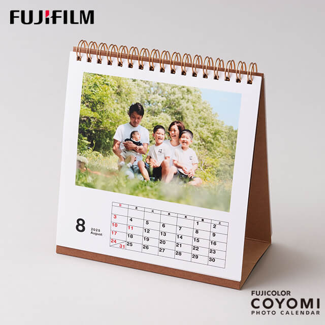 FUJIFILM Prints&Giftsのフォトカレンダー 卓上リング | カジュアル