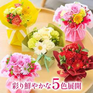 ちびたんロクシタン bloomeeギフトのロクシタン シアハンドクリームと季節のお花を贈る