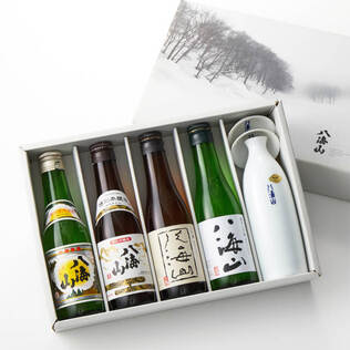 Hakkaisanの八海山300ml4本セット 徳利・平杯付きを贈る | カジュアル