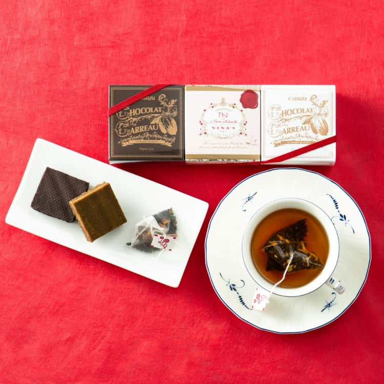 LA MARÉE DE CHAYAの【限定】葉山のショコラ・カロアソート＆TEAを贈る