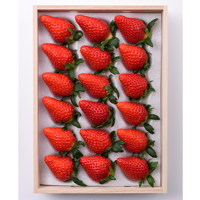 日本橋 千疋屋総本店のクイーンストロベリー18粒桐箱入を贈る