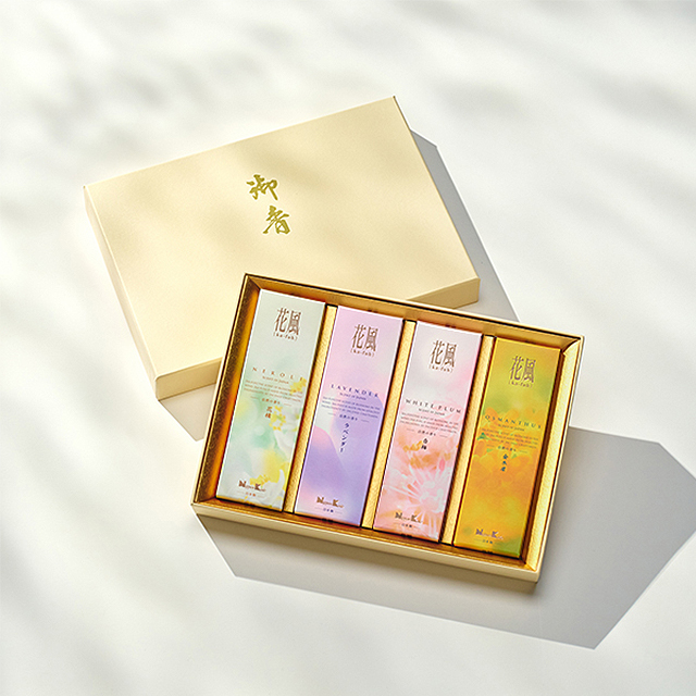 日本香堂の花風 進物 四種入を贈る | カジュアルギフトのgiftee(ギフティ)