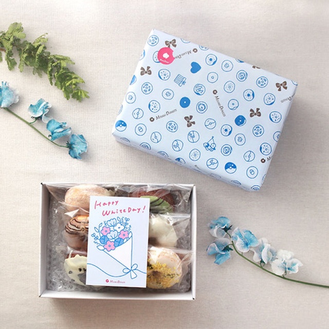 ミサキドーナツの【ホワイトデー限定】人気ドーナツセット【ご自宅へお