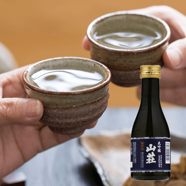 ビック酒販の【ビック酒販】大吟醸 山荘 180ml 交換券 [全米日本酒歓評