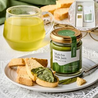 お茶と、暮らしとの「塗る抹茶ラテ」贅沢ギフト｜抹茶ミルクジャム