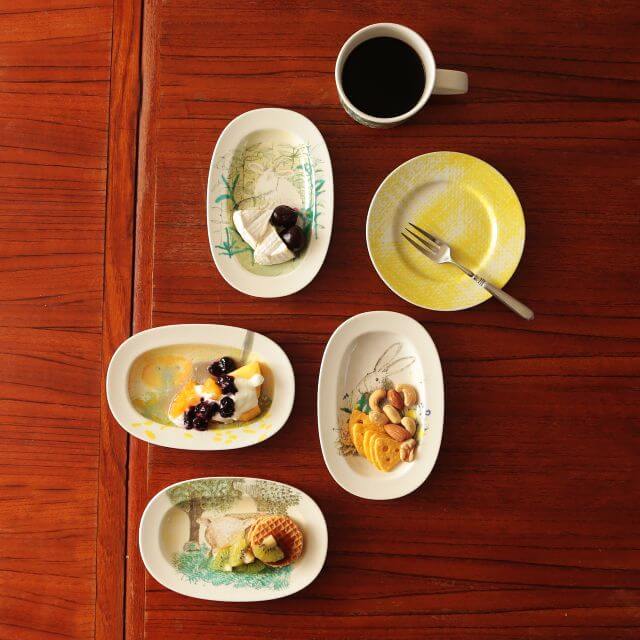 POTPURRIのJB オーバルプレートS 4枚組み Gumpy'sを贈る | カジュアル