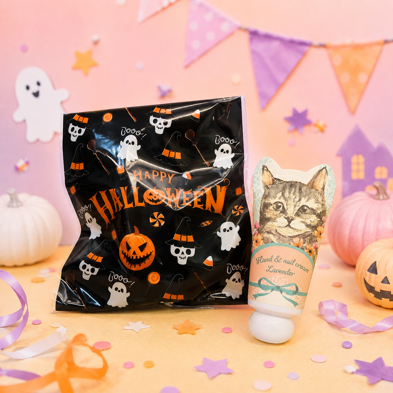 アップ・スウェルの【ハロウィン限定】 猫耳ハンドクリームを贈る