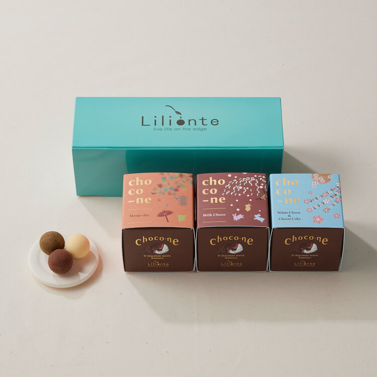 しょこね Lilionteのラムネ×チョコ「ショコネ」BIGリボンギフトを贈る