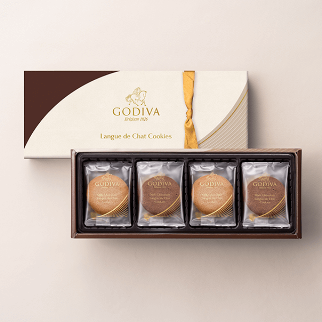 GODIVA (ゴディバ)のラングドシャクッキーチケットを贈る | カジュアルギフトのgiftee(ギフティ)